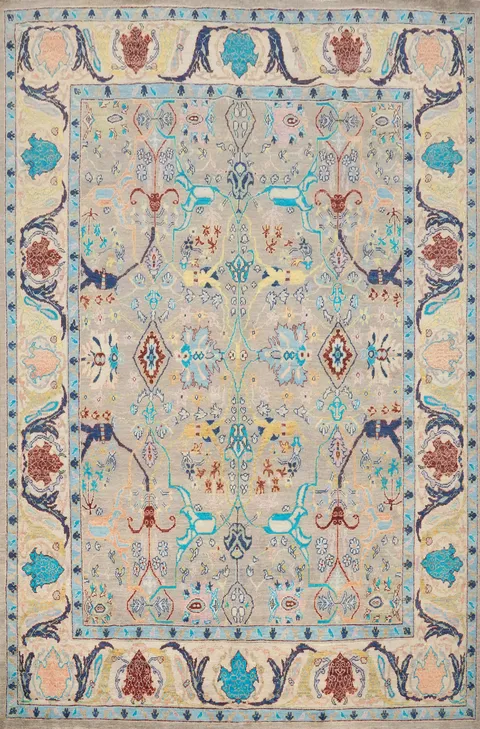 Vegetable Dye Ziegler Large Area Rug 9x12