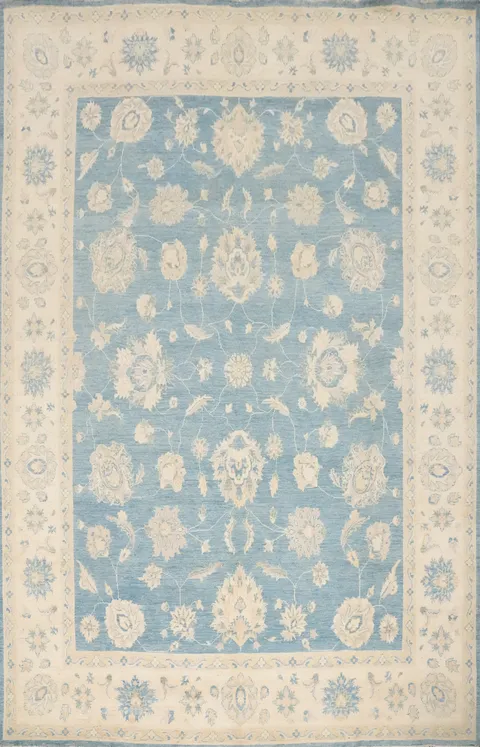 Vegetable Dye Kazak Oriental Area Rug 9x12