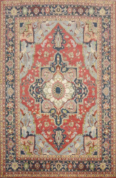 Vegetable Dye Heriz Serapi Oriental Area Rug 8x10