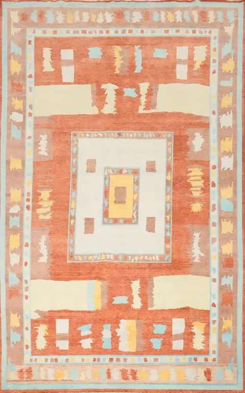 Vegetable Dye Gabbeh Persian Large Rug 10x14