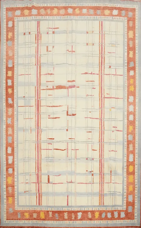 Vegetable Dye Gabbeh Persian Large Area Rug 9x12