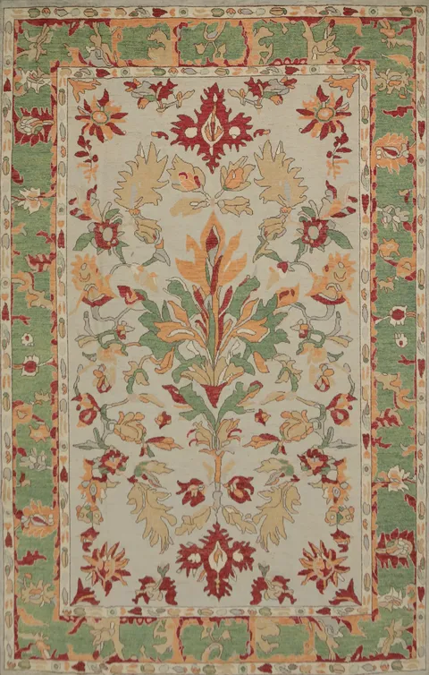 Vegetable Dye Oushak Oriental Large Rug 10x14