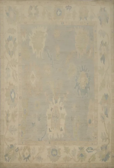 Handmade Oushak Vegetable Dye Area Rug 8x10