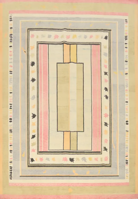 Vegetable Dye Gabbeh Persian Area Rug 10x13