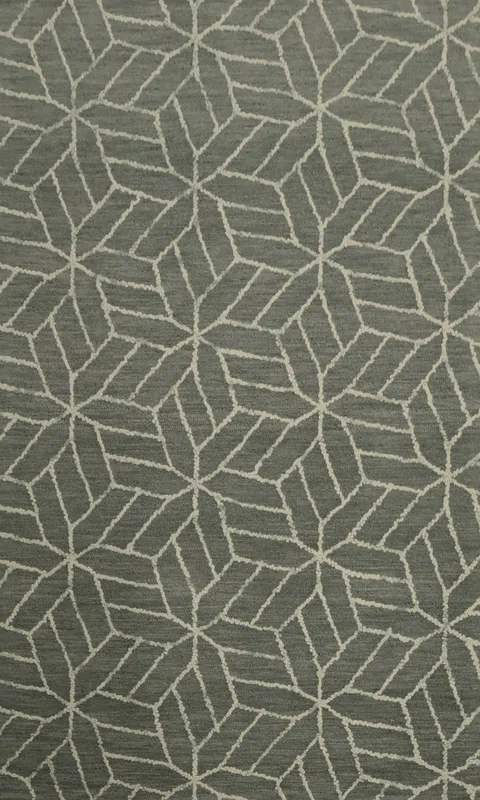 Sophisticated Geometric Elegance Contemporary Area Rug 5x8