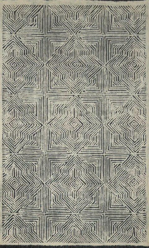 Stylish Geometric Patterned Area Rug 5x8 for Modern Interiors