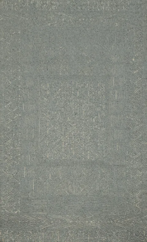 Versatile Gray Area Rug 5x8 in Contemporary Style