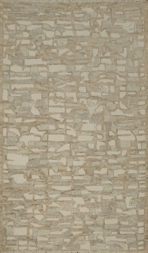 Modern Abstract Area Rug 5x8 Perfect for Minimalist Interiors
