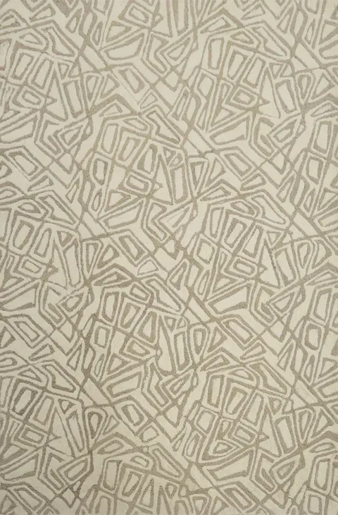 Geometric Elegance: Contemporary Area Rug 5x8