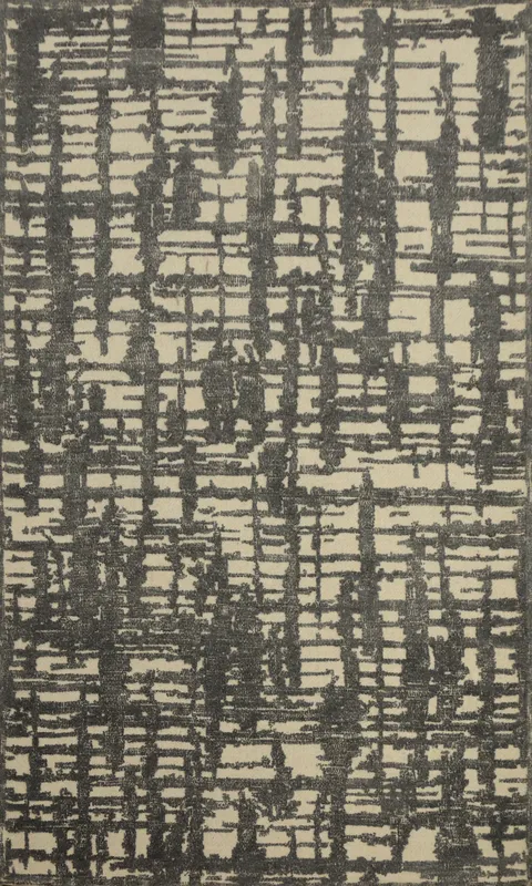 Sophisticated Abstract Area Rug 5x8 for Minimalist Home Decor