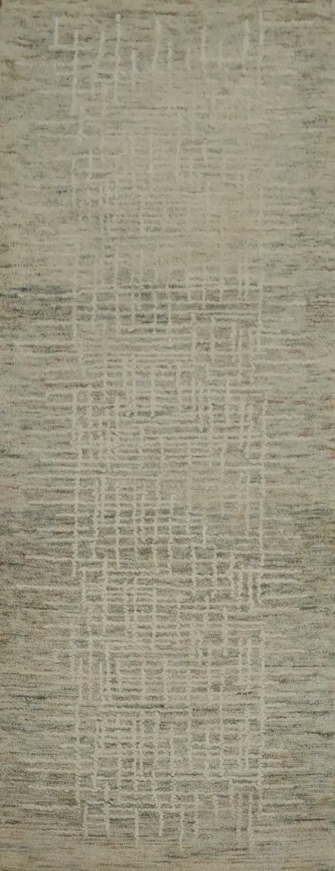 Stylish Textured Abstract Runner Rug 2x7 Perfect for Urban Living Spaces