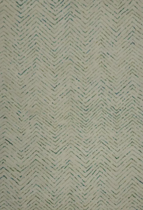 Handcrafted Chevron Style Modern Area Rug 8x10