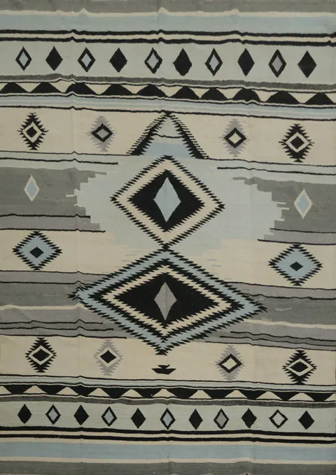 Southwestern Design Kilim Area Rug 8x10 for Cozy Living Rooms