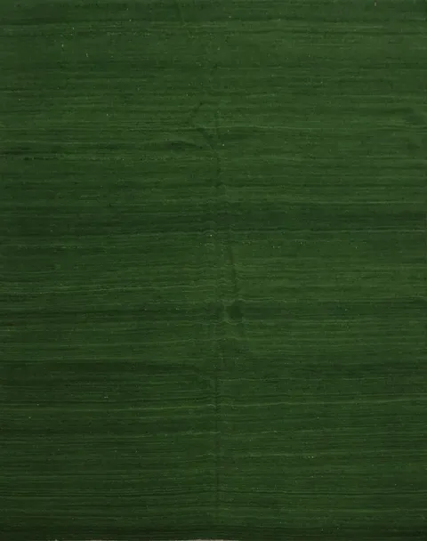 Deep Forest Green Kilim Area Rug 8x8 for a Cozy Living Space