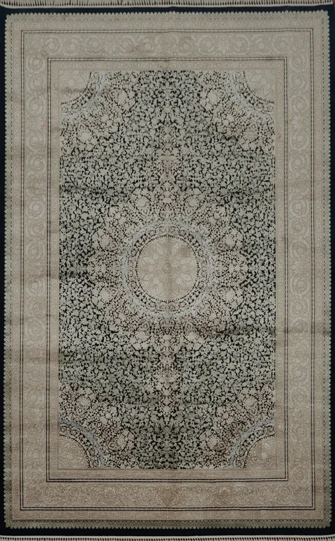 Elegant Traditional Qum Area Rug 7x10 with Intricate Floral Design