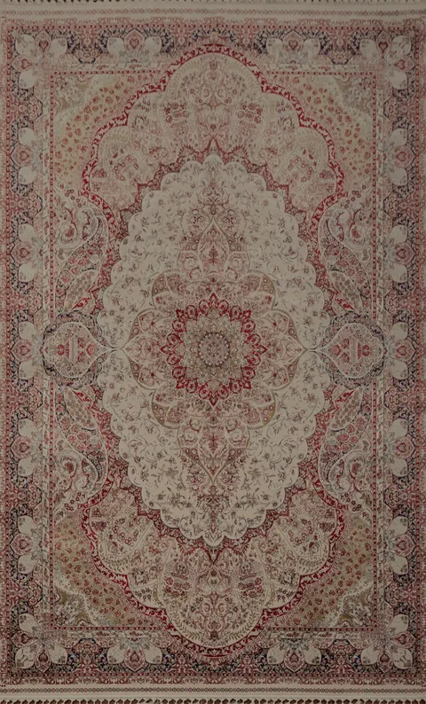 Timeless Masterpiece Traditional Qum Area Rug 7x10