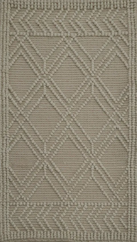 Luxurious Moroccan Rug 2x4 with Eye-Catching Geometric Detailing
