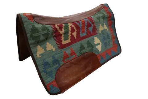 Traditional Southwestern Saddle Pads with Vibrant Patterns 28x35 inches
