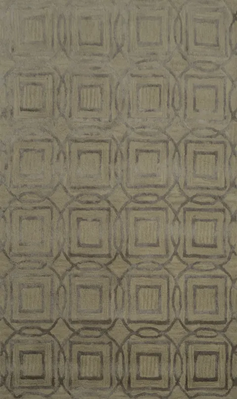 Eye-Catching Trellis Modern Rug 4x6 Intricate Geometric Detail
