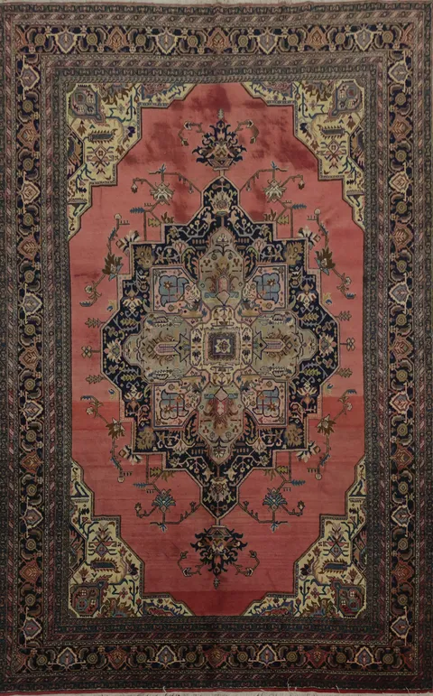 Vegetable Dye Heriz Persian Area Rug 9x13