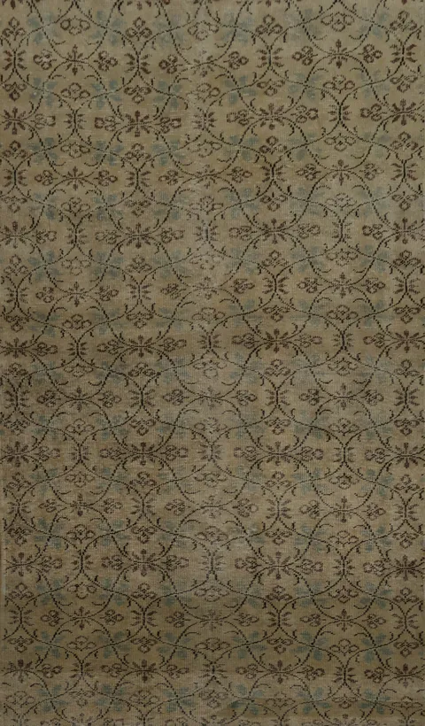 Vintage Floral Anatolian Turkish Area Rug 5x8 Perfect Add to Your Home
