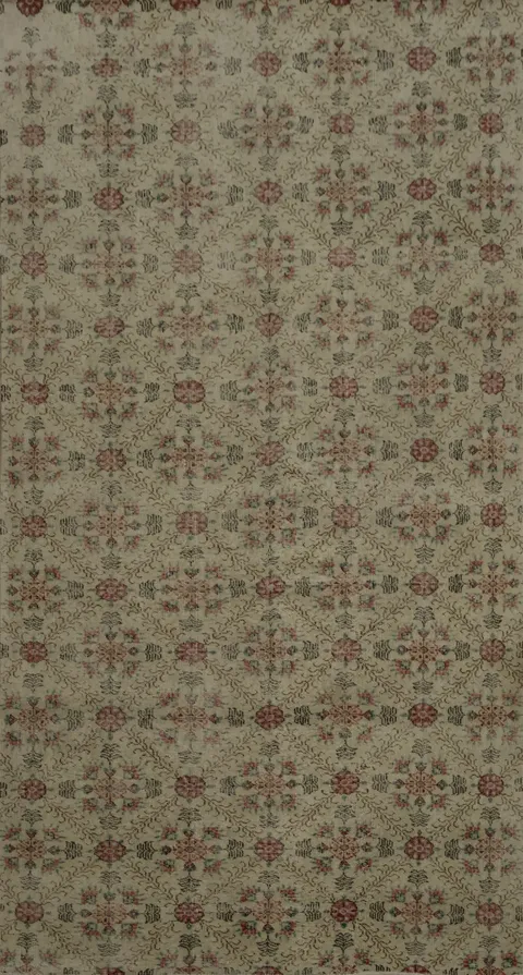 Handmade Floral Anatolian Turkish Area Rug 6x10