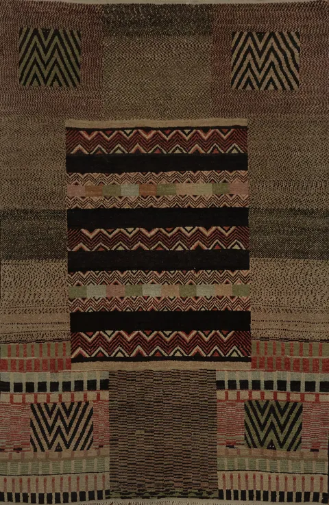 Rustic Modern Area Rug 6x8 with Intricate and Diverse Patterns