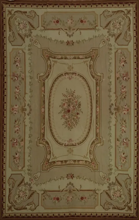 Floral Tapestries Oriental Rug 9x12 for Classic Living Spaces