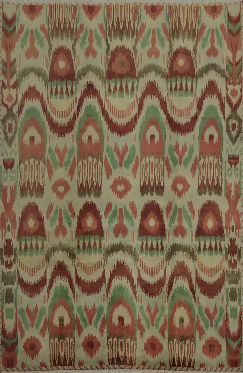 Bold Motifs Gabbeh Oriental Area Rug 8x10 for Modern Homes