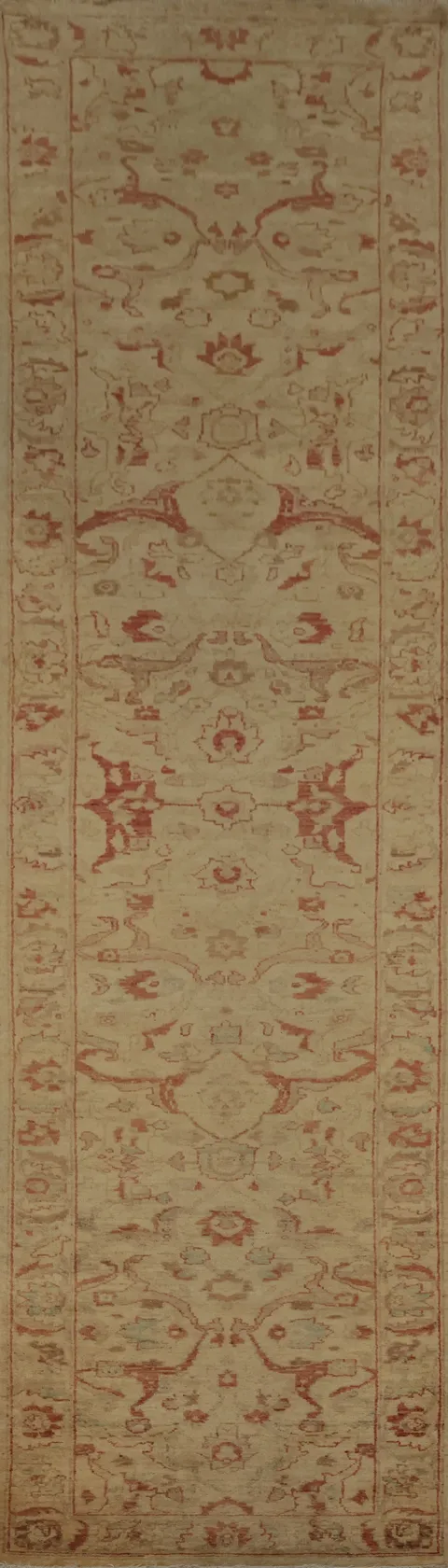 Classic Peshawar Runner Rug 2x13 with Ornate Rustic Designs