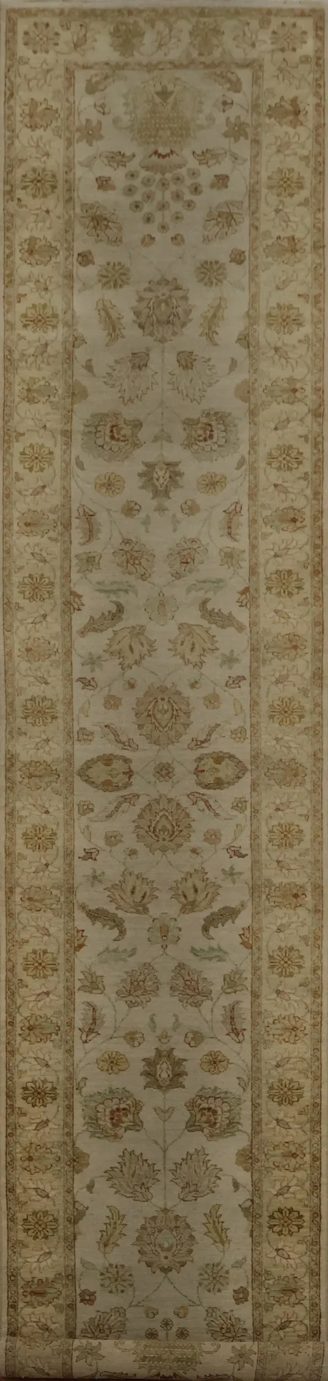 Floral Peshawar Runner Rug 3x14 for Seamless Home Decor