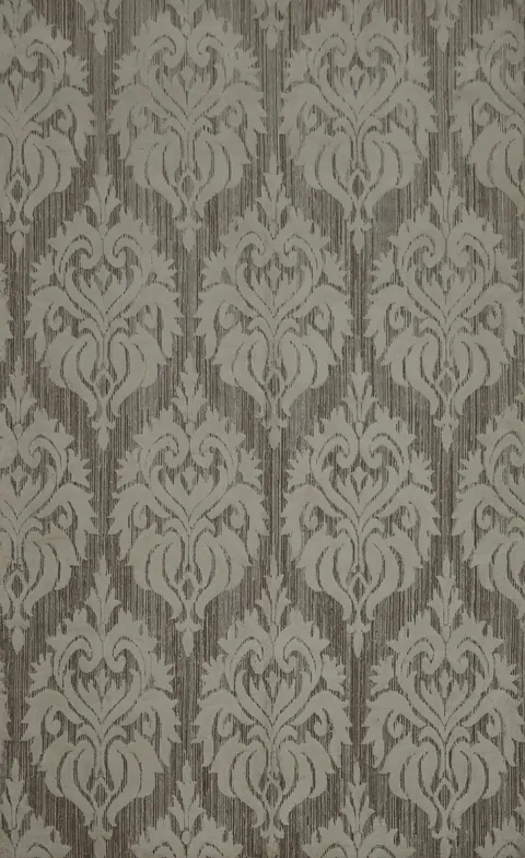 Neutral Damask Contemporary Area Rug 5x8 for a Cozy Aesthetic