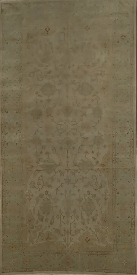 Antique-Style Egyptian Ziegler Palace Rug 8x17