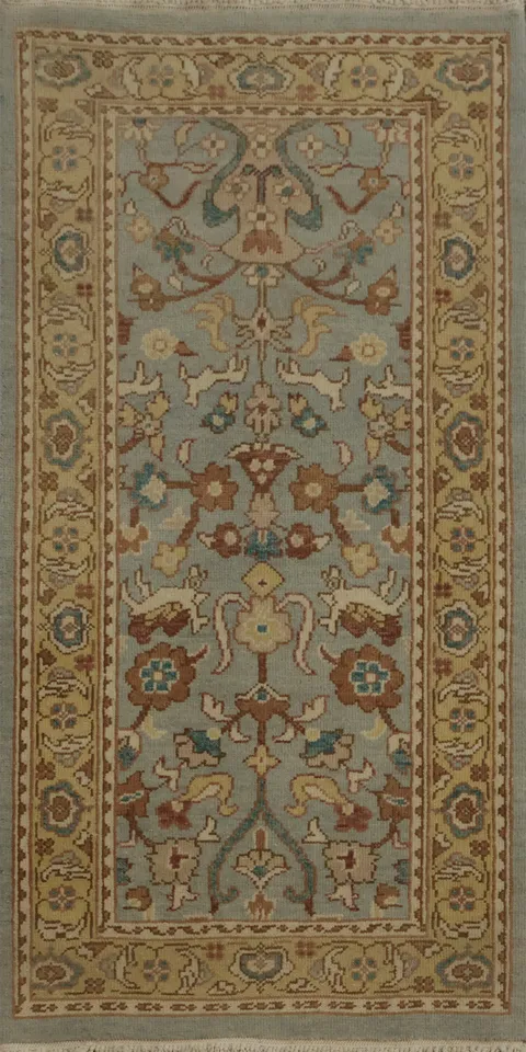 Elegant Ziegler Antique Look Rug 2x4 with Animals Motifs