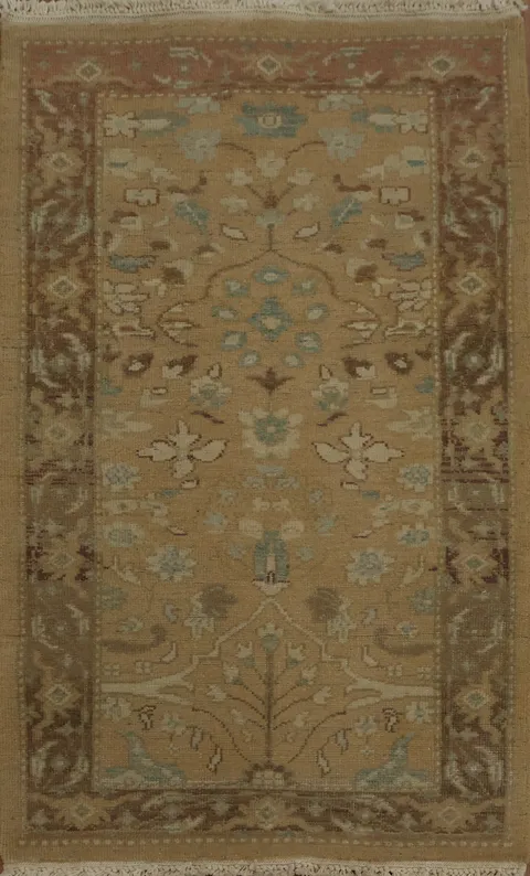 Sophisticated Oriental Rug with Nature-Inspired Patterns 2x4