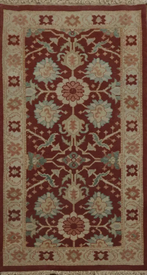Exquisite Traditional Rug Featuring Bold Patterns 2x4