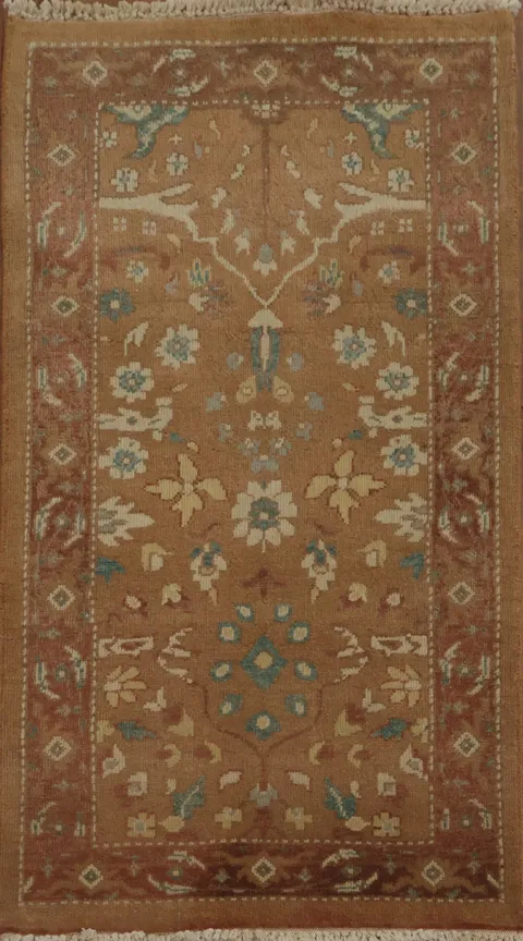 Handcrafted Brown Ziegler Egyptian Foyer Rug 2x4