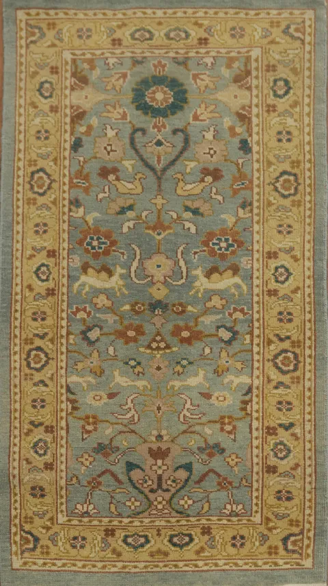 Elegant Traditional Ziegler Oriental Rug 2x4