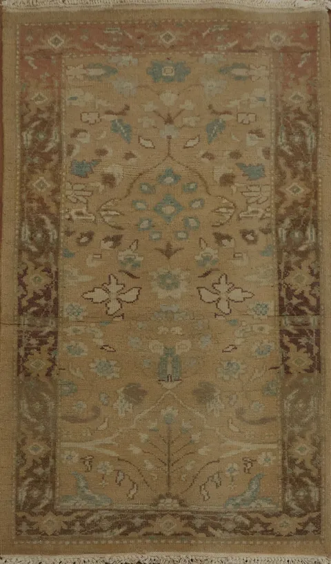 Antique Look Vegetable Dye Egyptian Ziegler Rug 2x4
