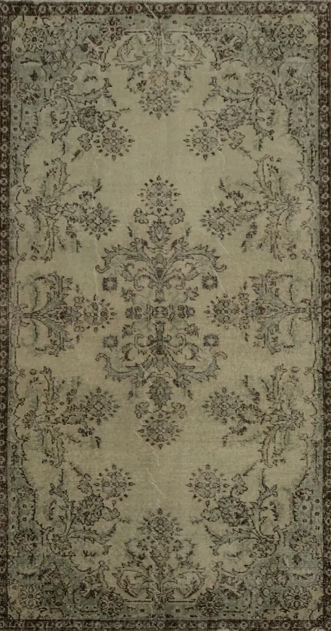 Anatolian Turkish Rug 4x7