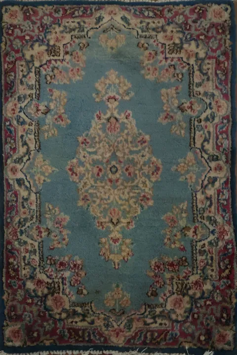 Vintage Kerman Persian Rug 2x3