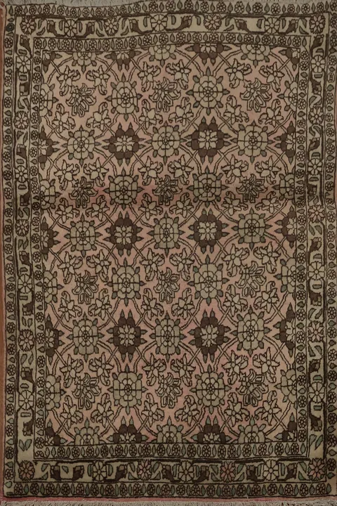 Varamin Persian Rug 4x5