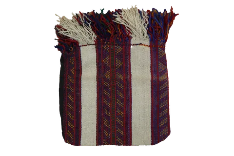vintage handwoven kilim bag or pillow cover