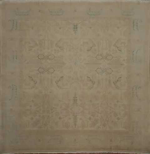 Ziegler Oriental Large Rug 13x13 Vegetable Dye