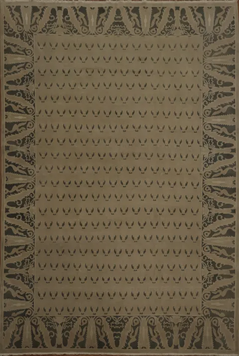 Ziegler Oriental Large Rug 10x15 Vegetable Dye