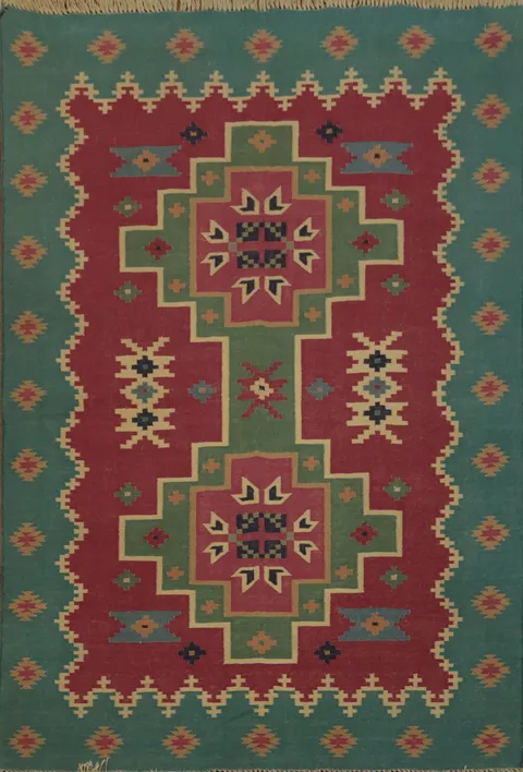 Kilim Turkish Rug 4x6
