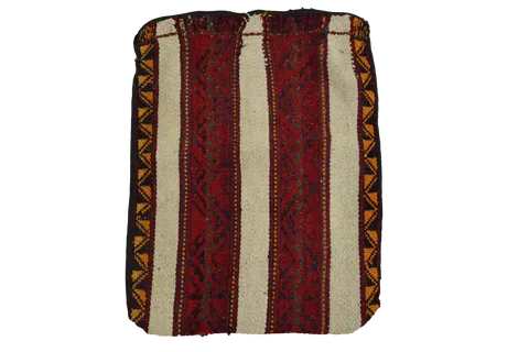 Tribal Nomadic handwoven kilim bag or pillow cover