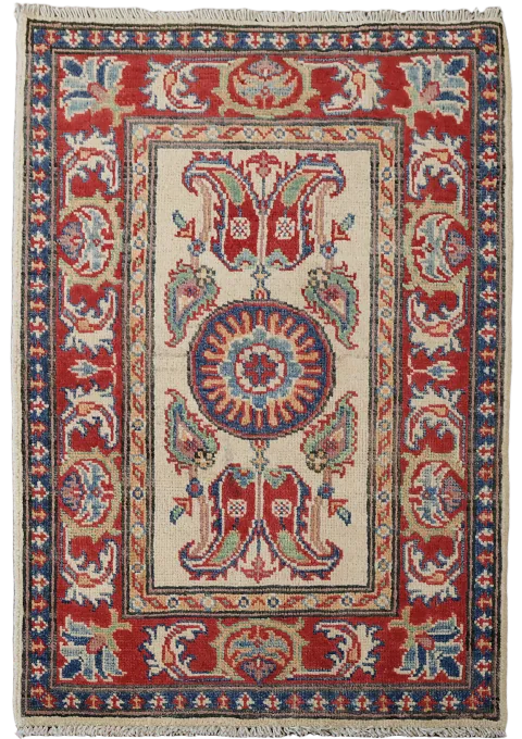 Finely Crafted Kazak Oriental Rug 2x3