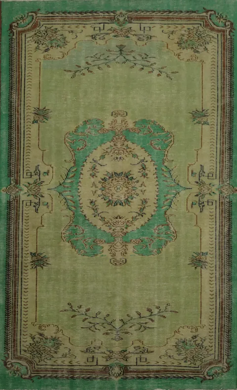 Anatolian Distressed Turkish Area Rug 6x10