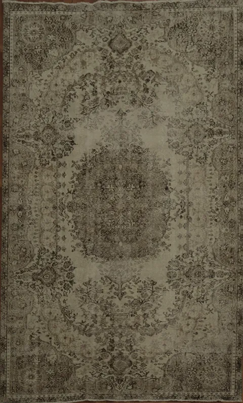 Vintage Distressed Turkish Rug 6x9